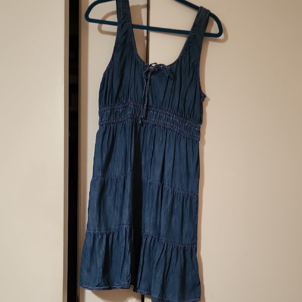 Blue Sleeveless Dress